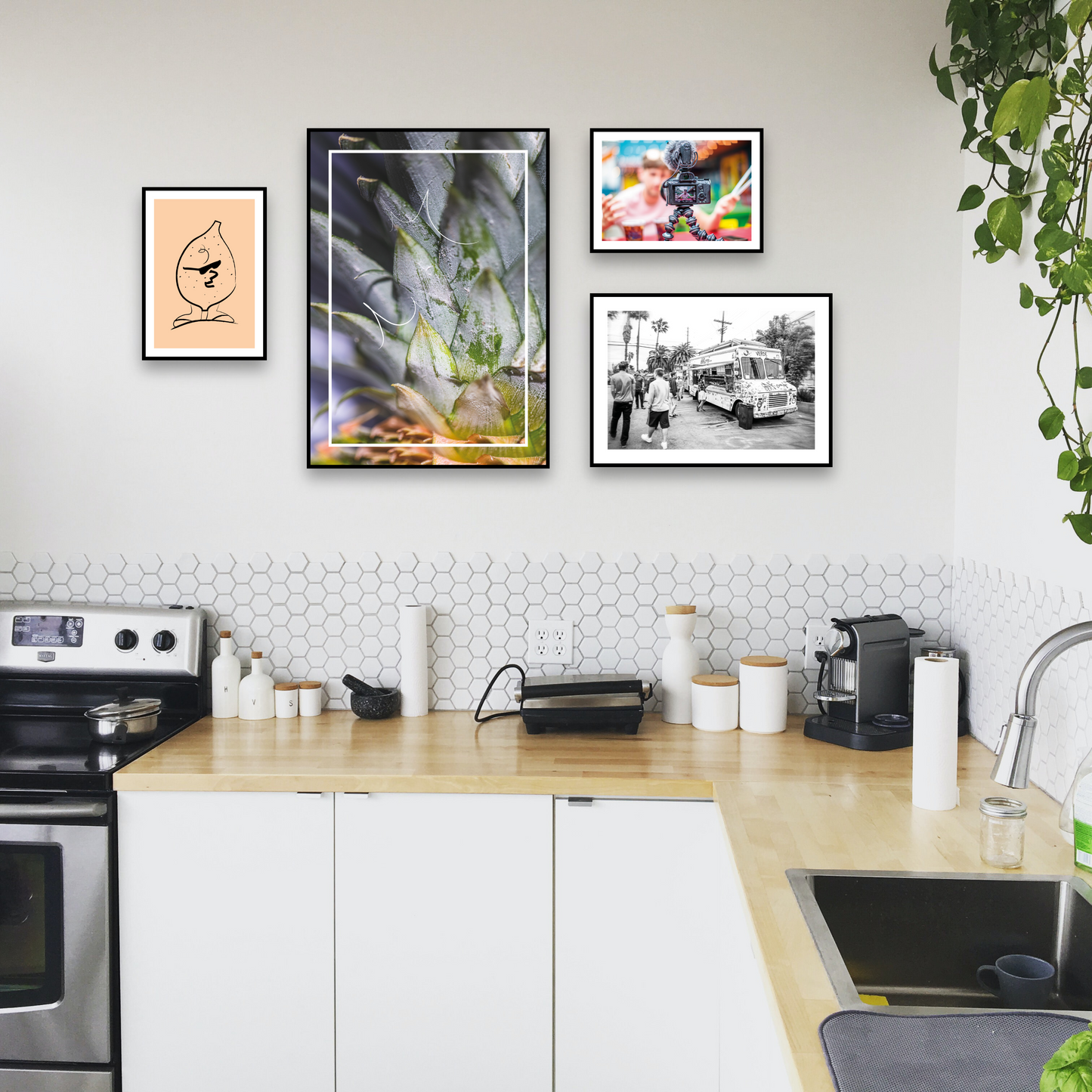 Foodie Feature Wall