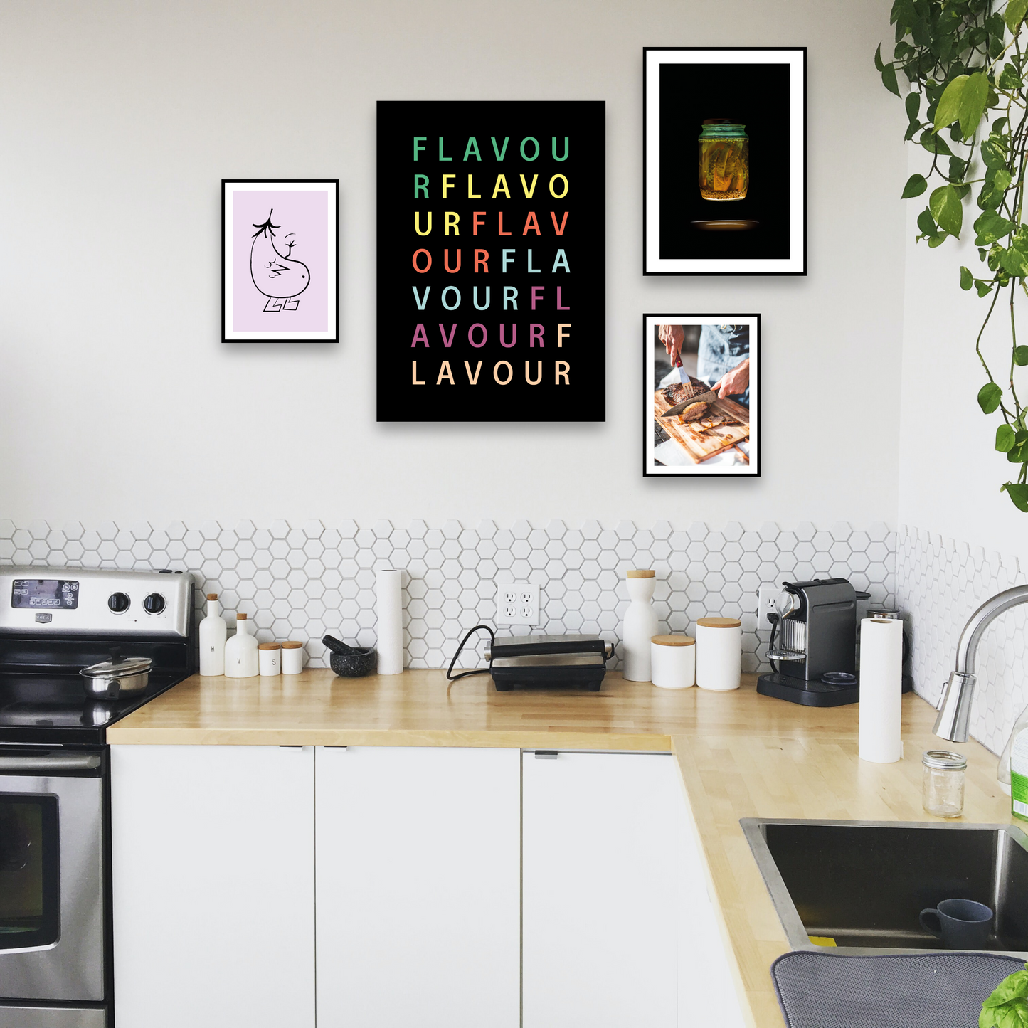 Foodie Feature Wall