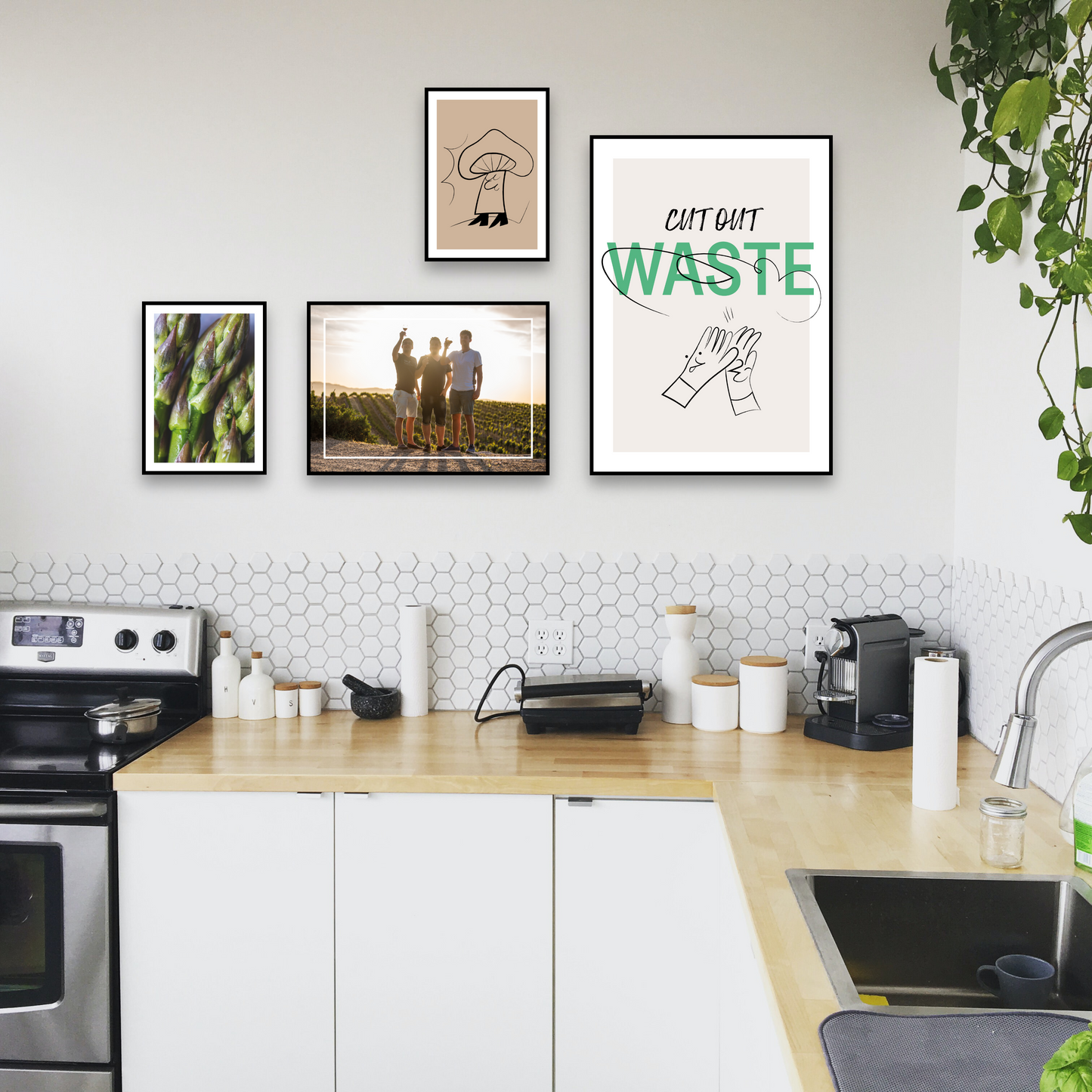 Foodie Feature Wall